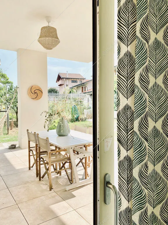 Veranda della villa Rila, location in stile contemporaneo a Forlì Cesena