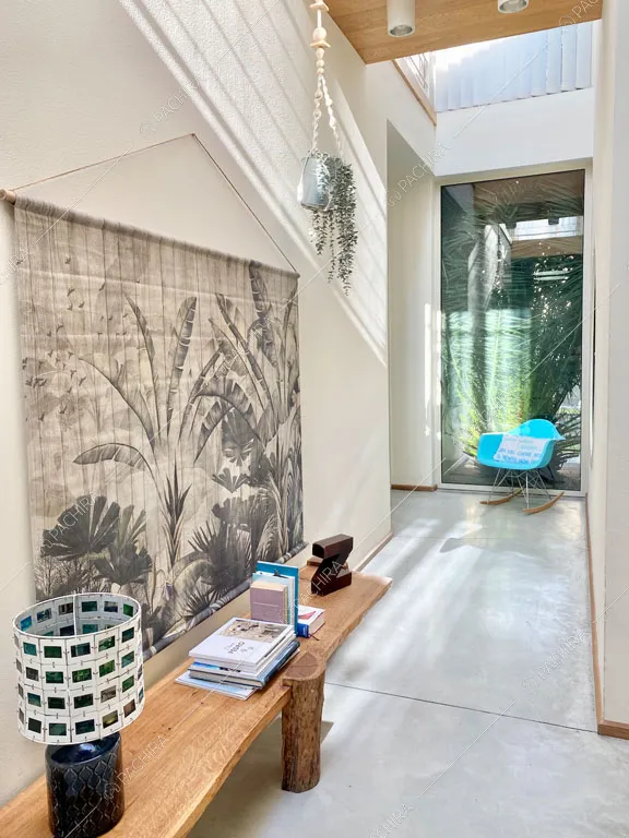 Corridoio della villa Rila, location in stile contemporaneo a Forlì Cesena