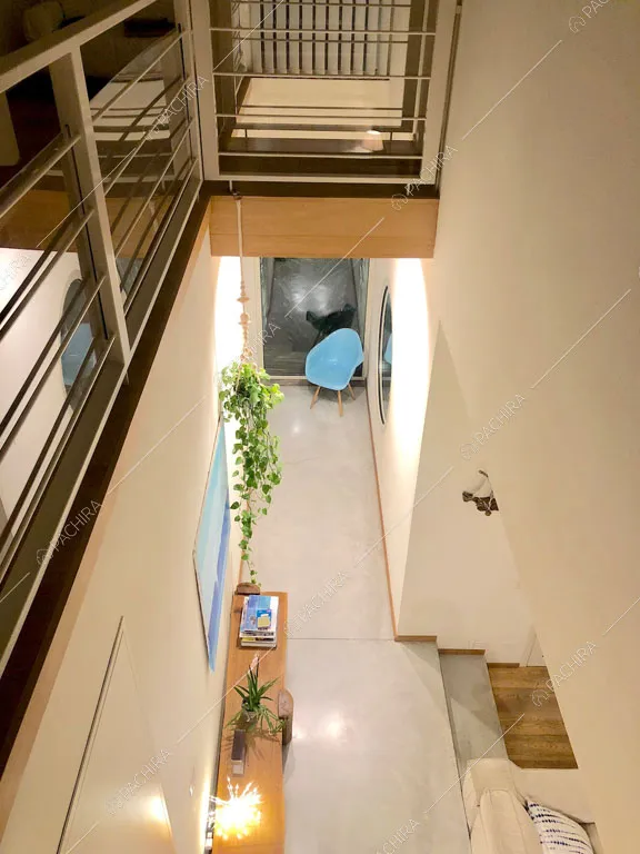 Corridoio della villa Rila, location in stile contemporaneo a Forlì Cesena