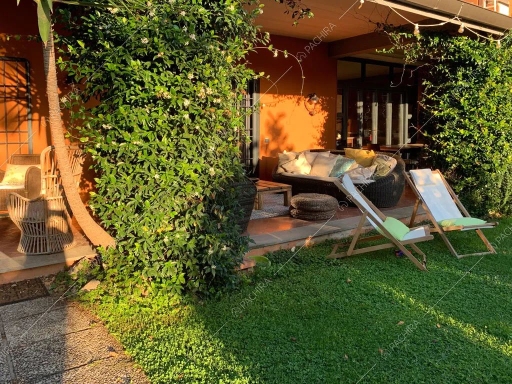 Esterni della villa Pelargonio, location in stile moderno a Roma