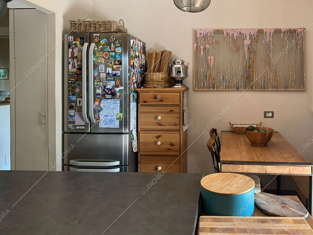Cucina della villa Pelargonio, location in stile moderno a Roma