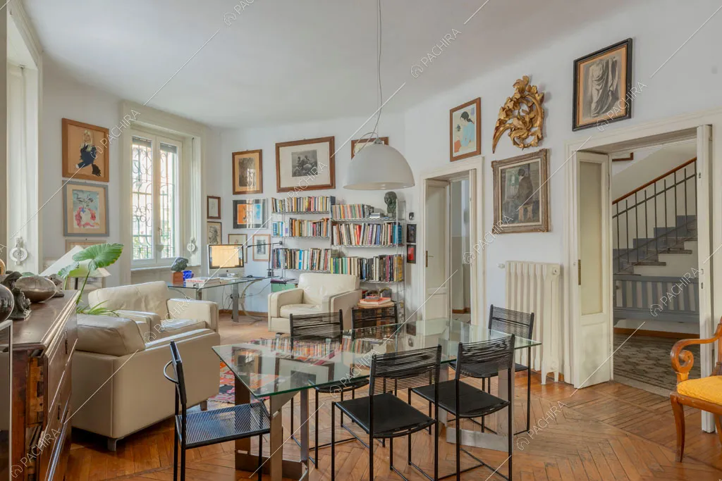 Sala della villa Oglio, location in stile moderno a Milano