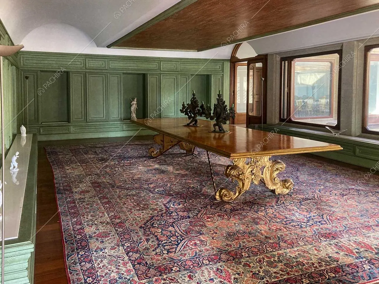 Sala della villa Anastase, location in stile classico a Roma
