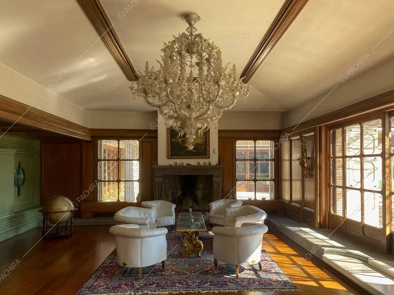 Sala della villa Anastase, location in stile classico a Roma