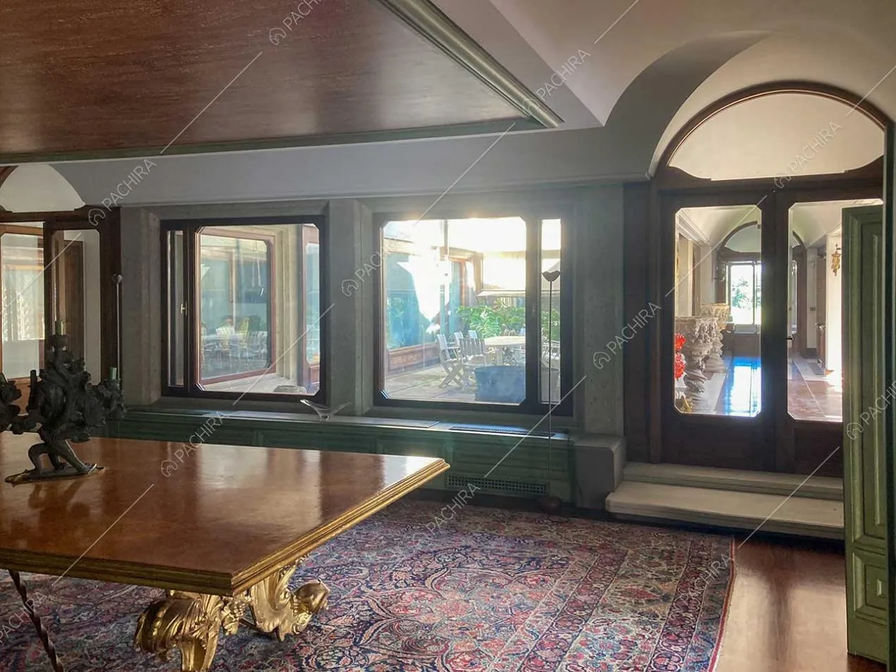 Sala della villa Anastase, location in stile classico a Roma