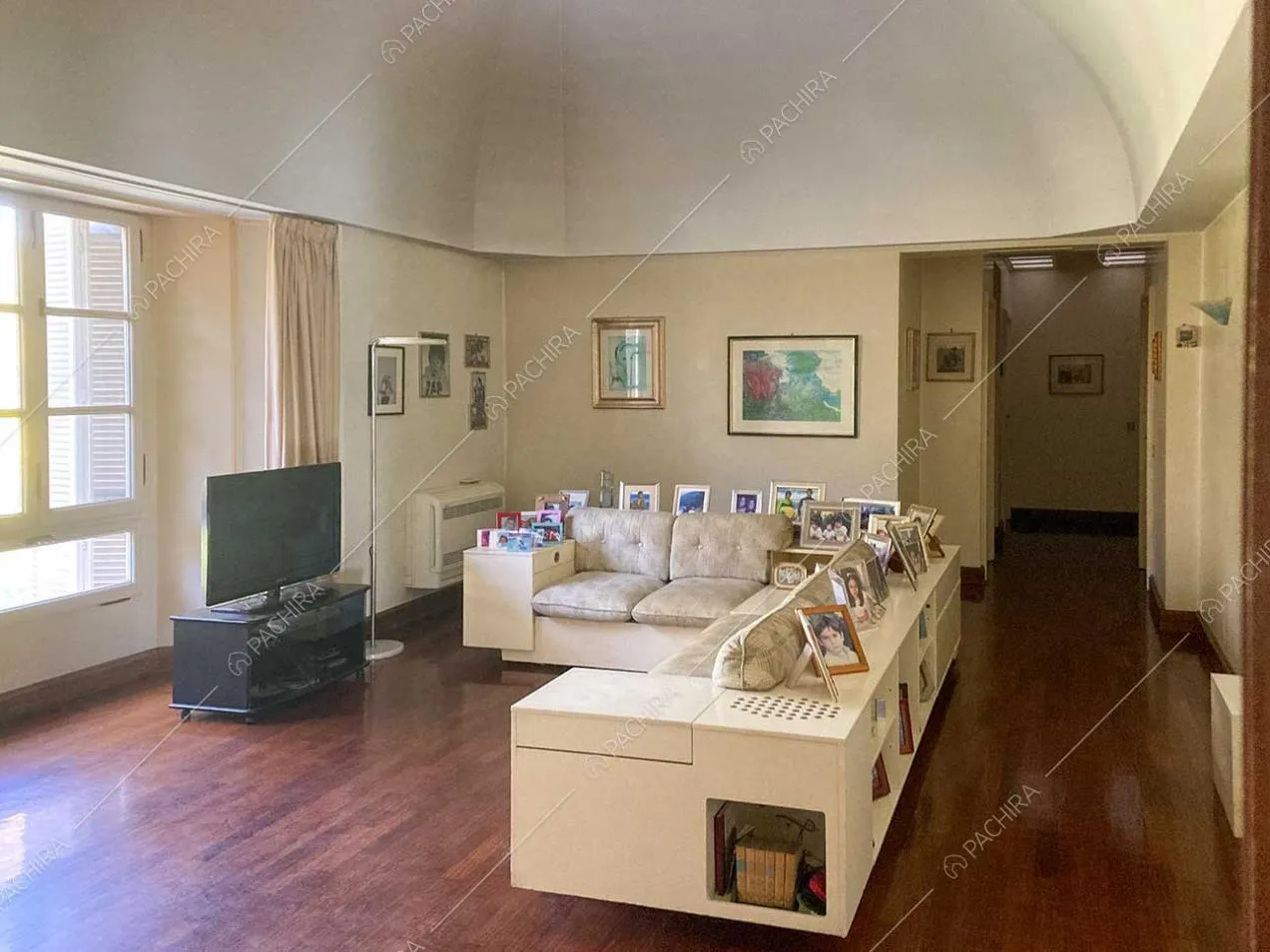 Salotto della villa Anastase, location in stile classico a Roma