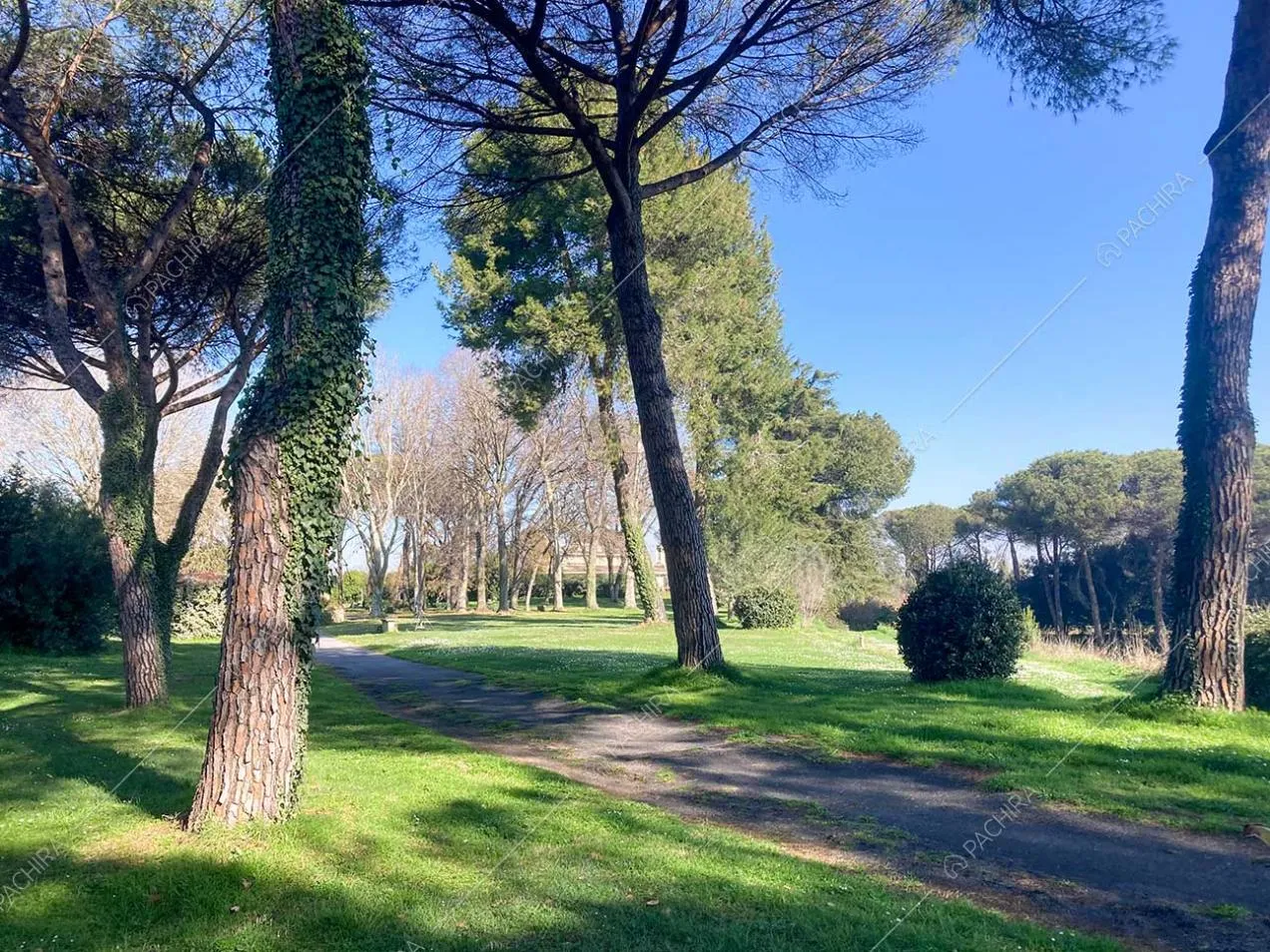 Parco della villa Anastase, location in stile classico a Roma