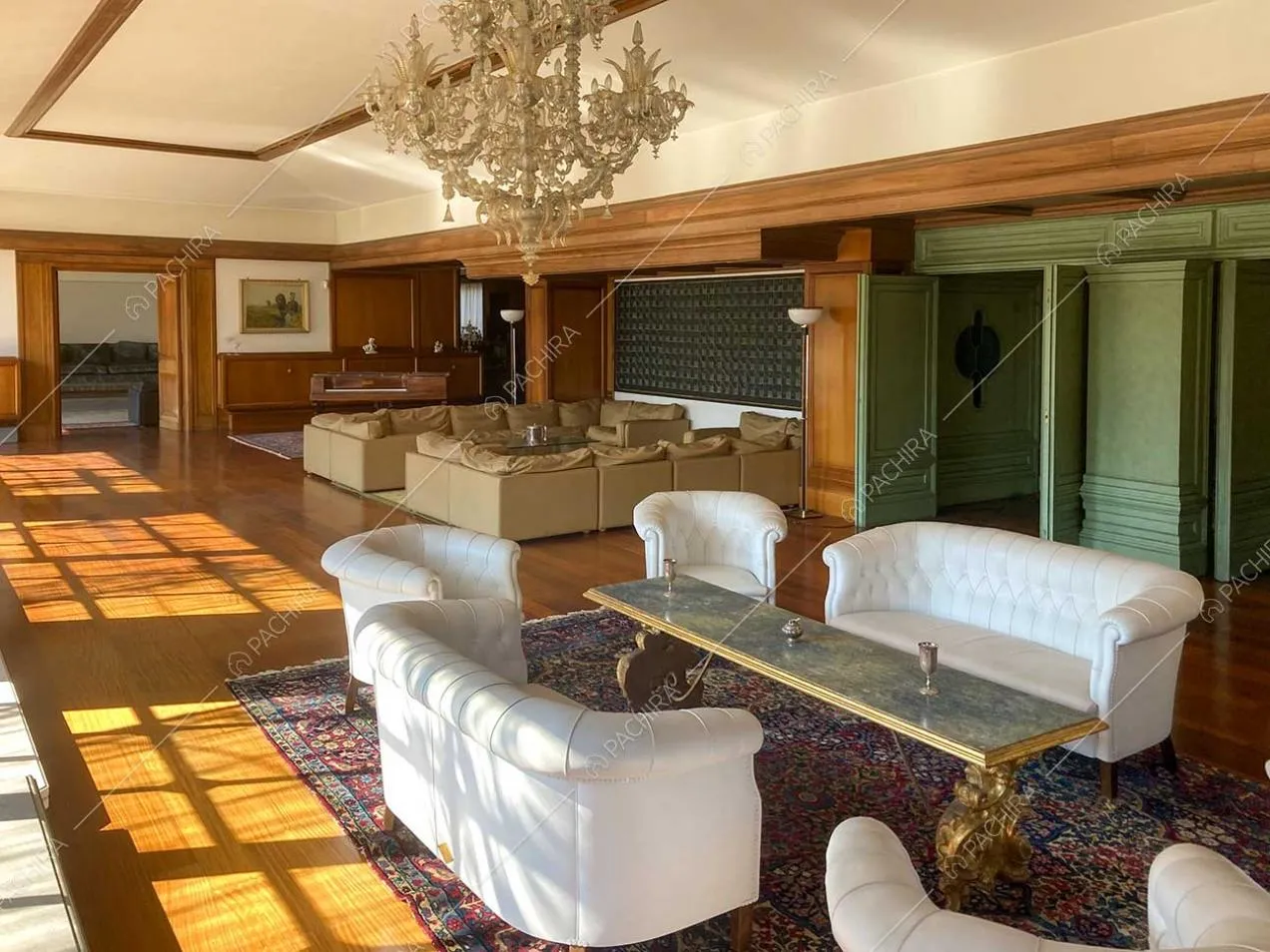 Sala della villa Anastase, location in stile classico a Roma