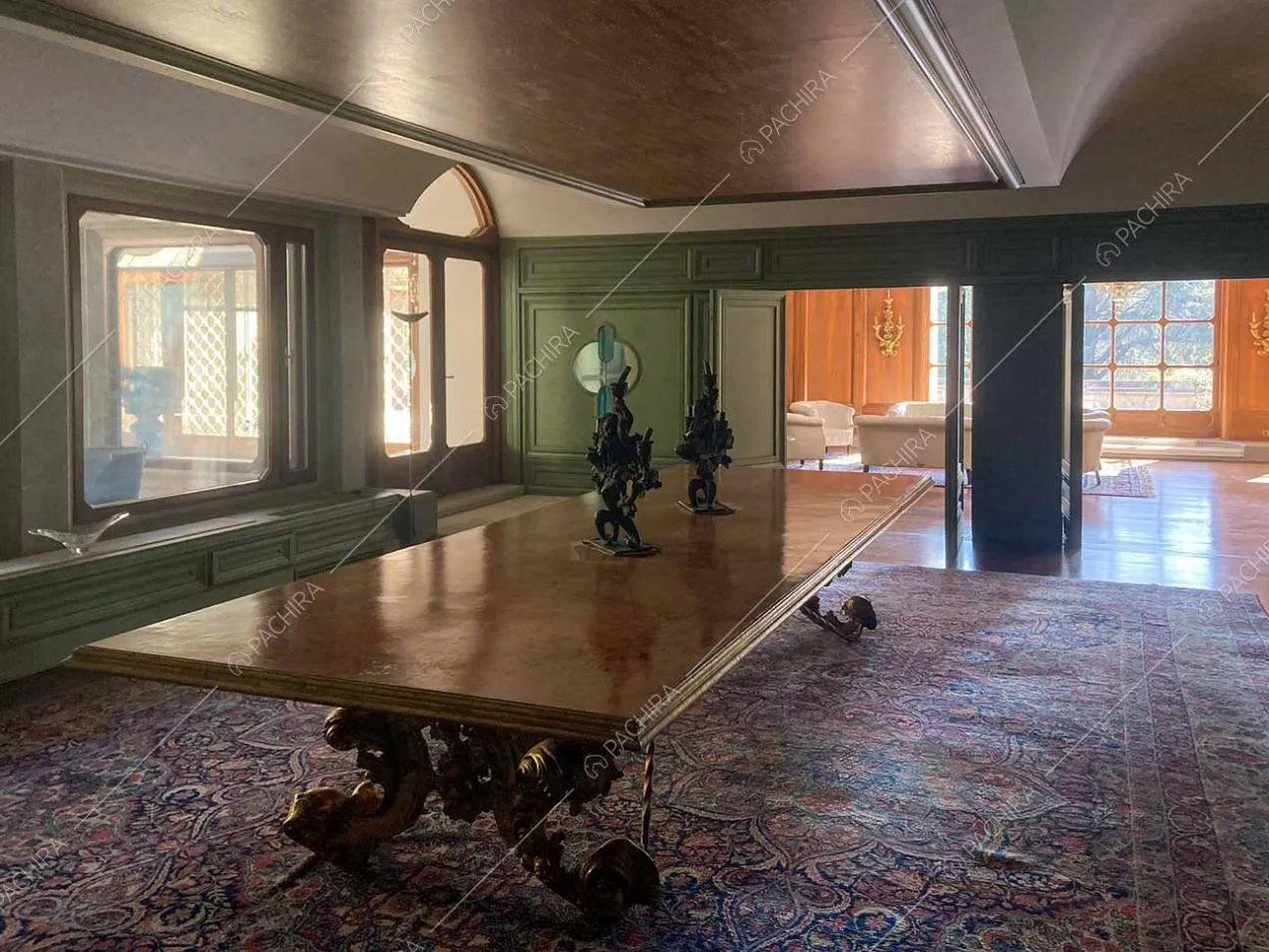 Sala della villa Anastase, location in stile classico a Roma