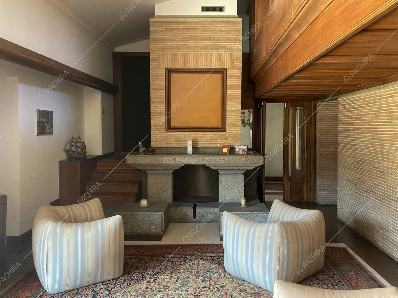 Salotto della villa Anastase, location in stile classico a Roma