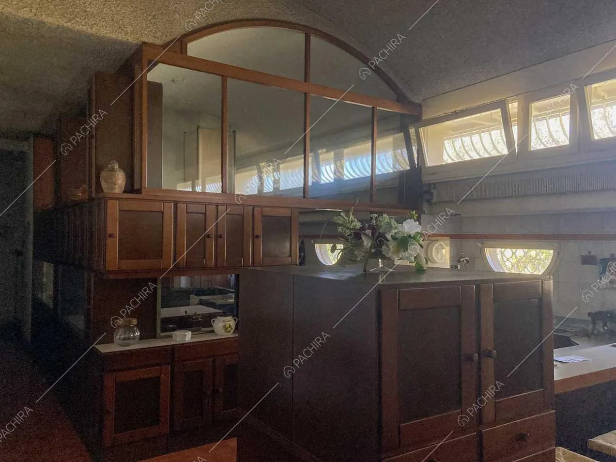 Cucina della villa Anastase, location in stile classico a Roma