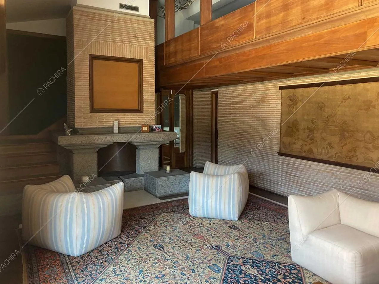 Salotto della villa Anastase, location in stile classico a Roma