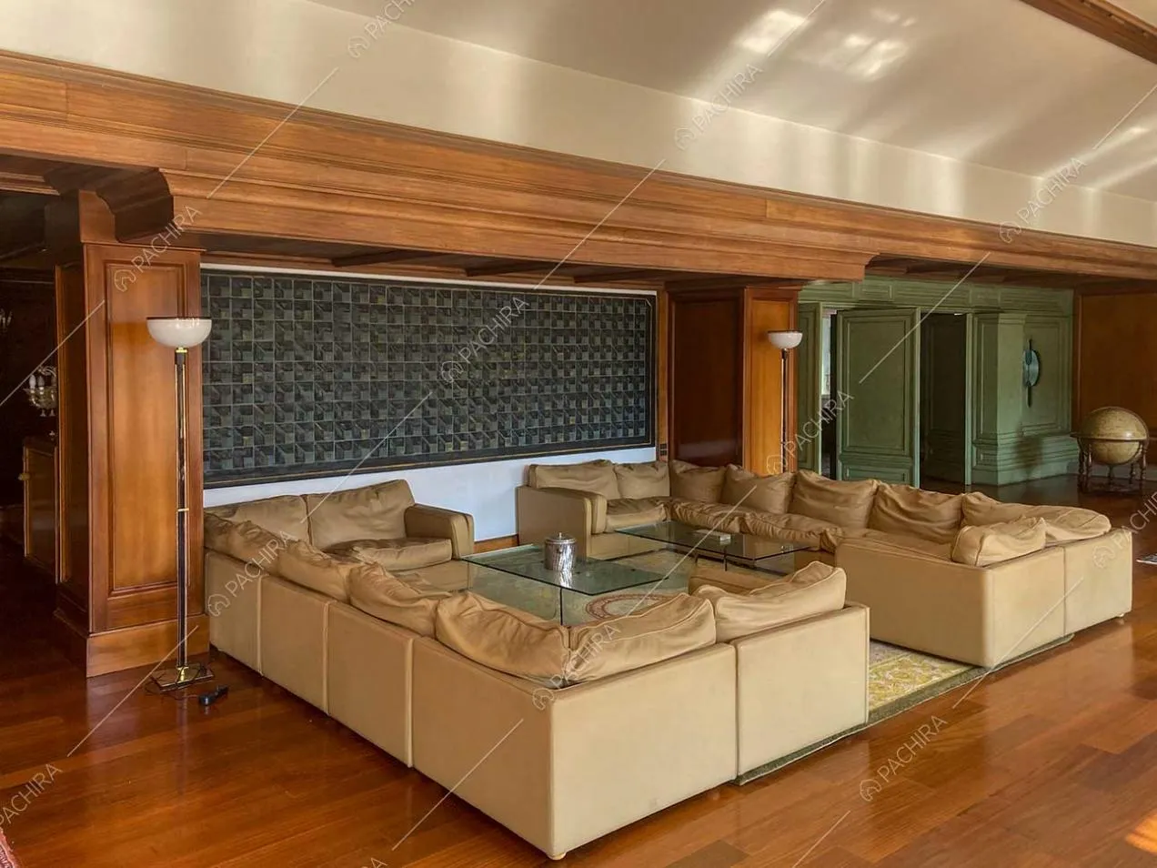 Salotto della villa Anastase, location in stile classico a Roma