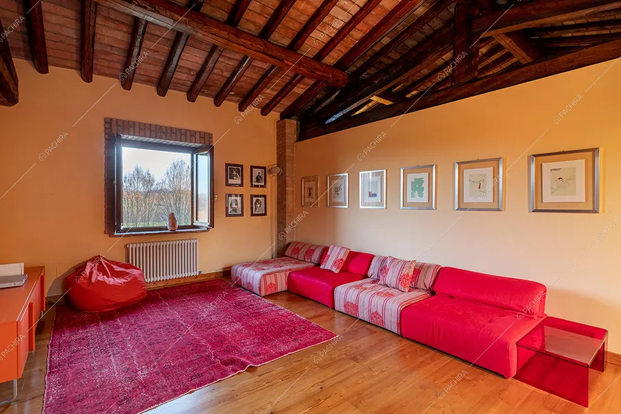 Sala della villa Pampero, location in stile moderno a Piacenza
