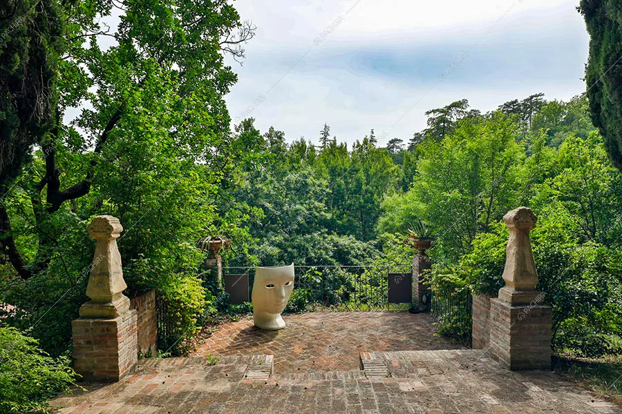 Terrazza della villa Psillio, location in stile moderno a Bologna