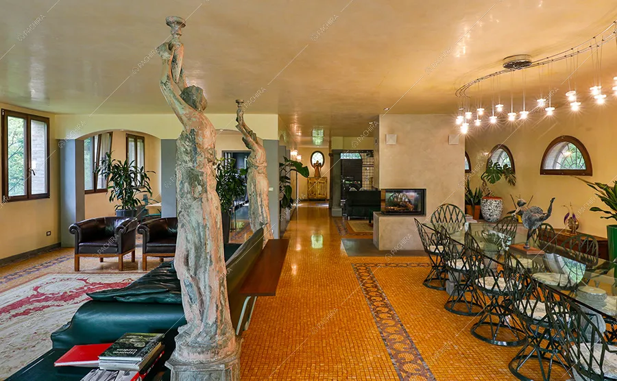Salone della villa Psillio, location in stile moderno a Bologna