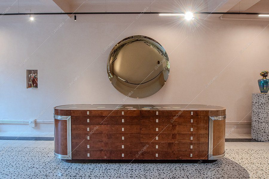 Sala dell'espositivo Magdalena, location in stile vintage per shooting a Milano