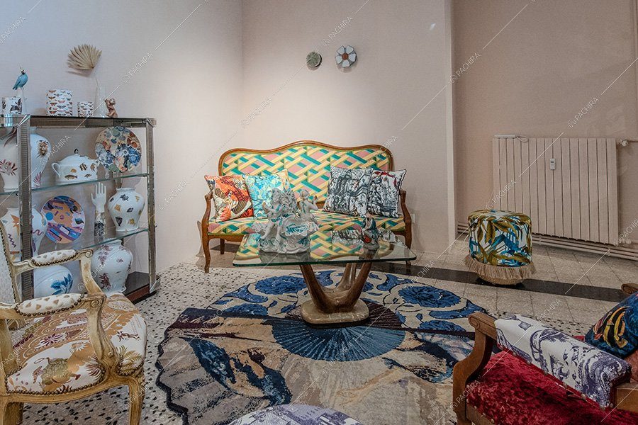 Sala dell'espositivo Magdalena, location in stile vintage per shooting a Milano
