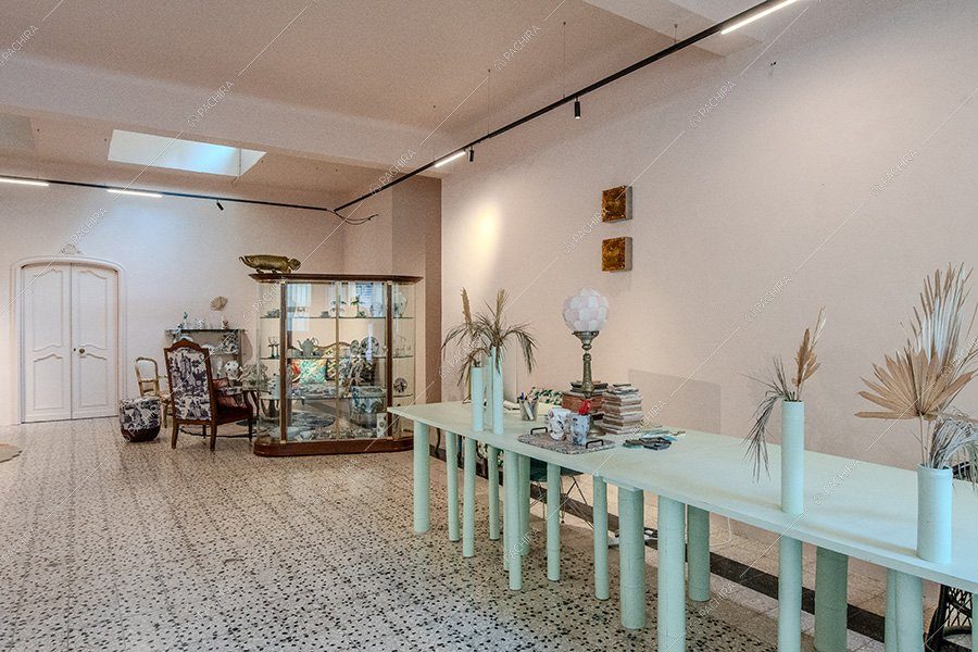 Sala dell'espositivo Magdalena, location in stile vintage per shooting a Milano