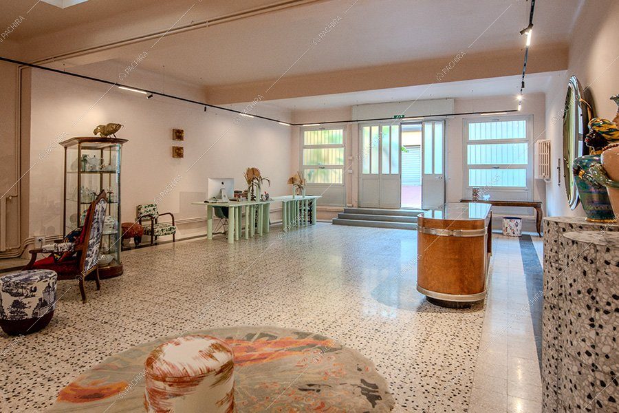 Sala dell'espositivo Magdalena, location in stile vintage per shooting a Milano