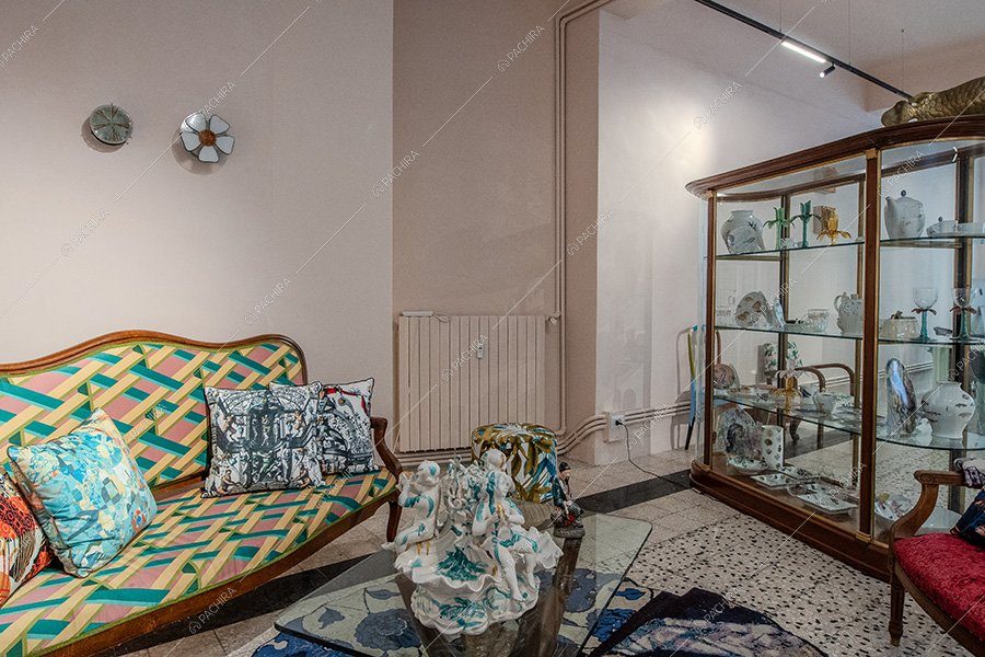 Sala dell'espositivo Magdalena, location in stile vintage per shooting a Milano