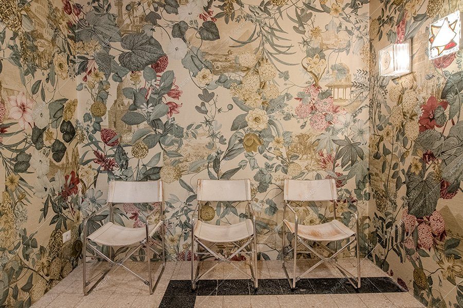 Sala dell'espositivo Magdalena, location in stile vintage per shooting a Milano