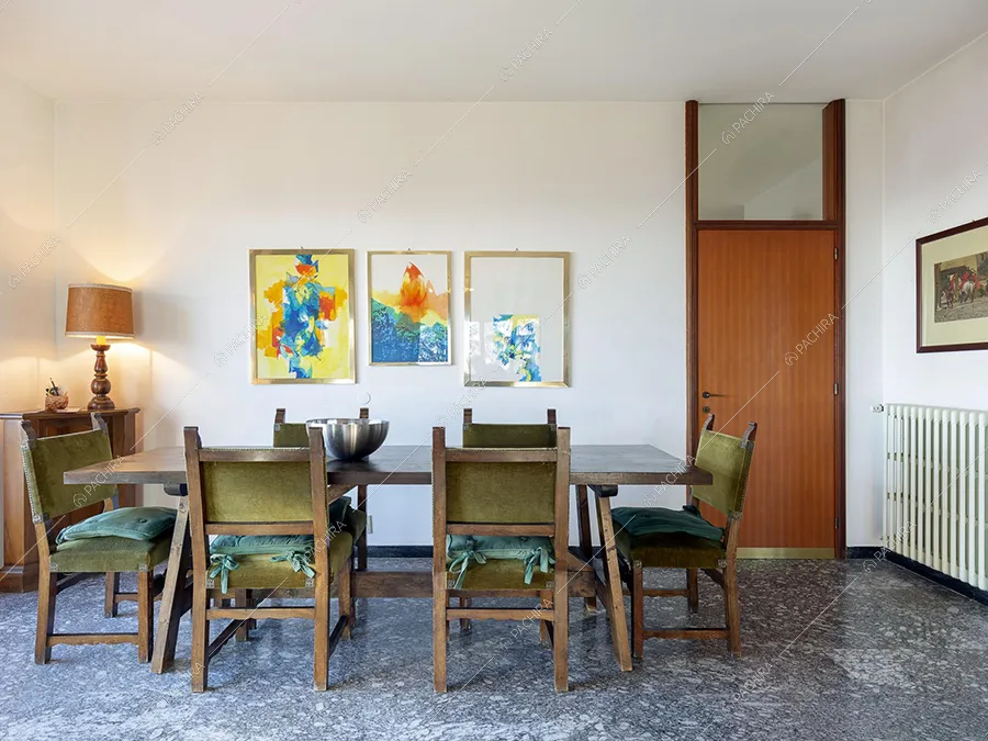 Sala da pranzo della villa Selenite, location in stile classico a Novara