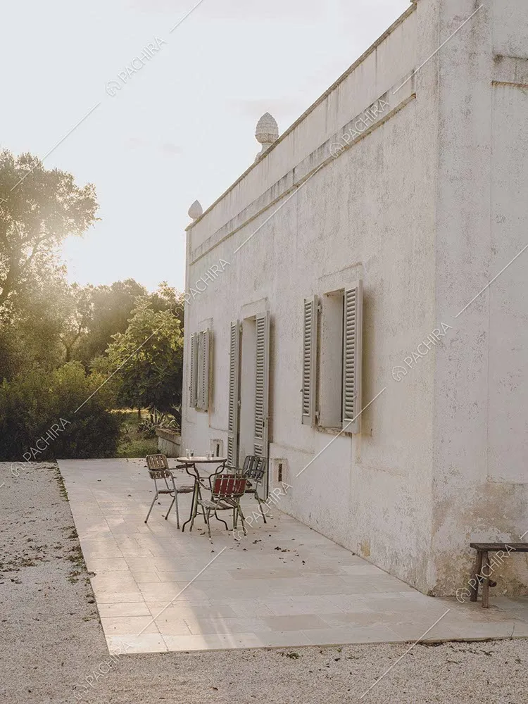 Cortile della masseria Giava, location in stile rustico a Brindisi