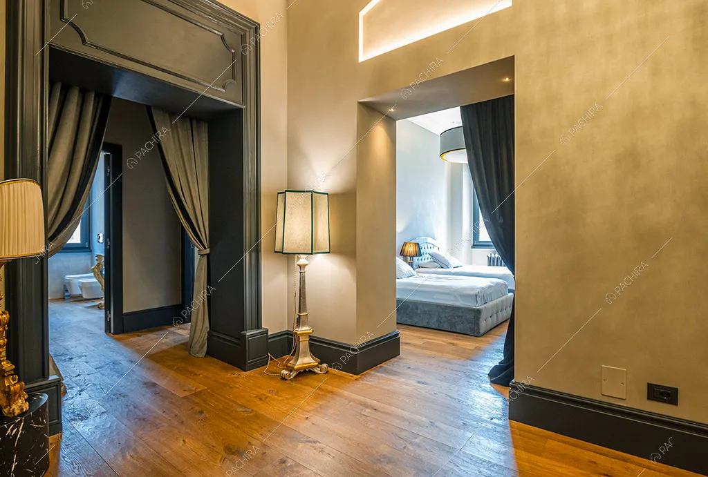 Atrio dell'appartamento Bogda, location in stile moderno a Roma