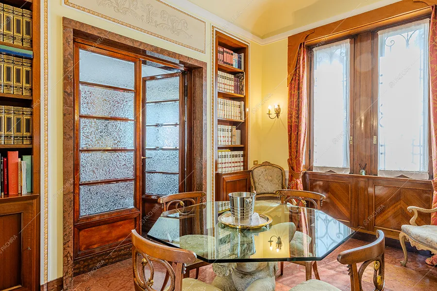 Studio della villa Lentisco, location in stile classico a Varese