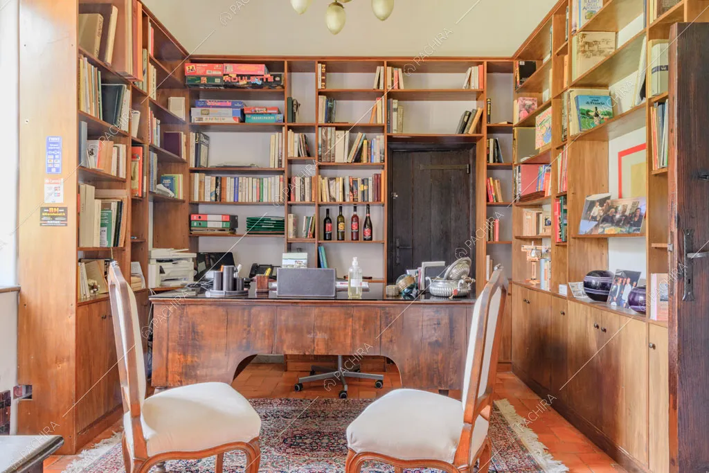 Studio della villa Ebridi, location in stile rustico a Roma