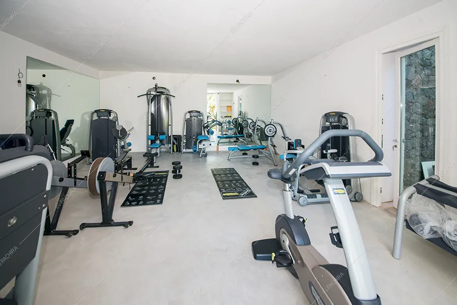 Palestra della villa Toyon, location in stile classico a Messina