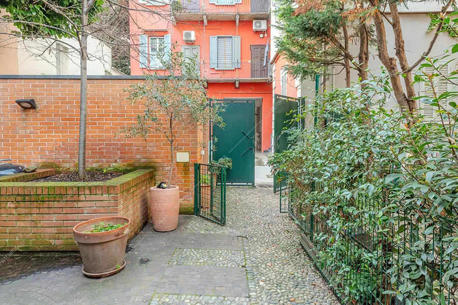 Esterni del loft Kiku, location in stile moderno a Milano