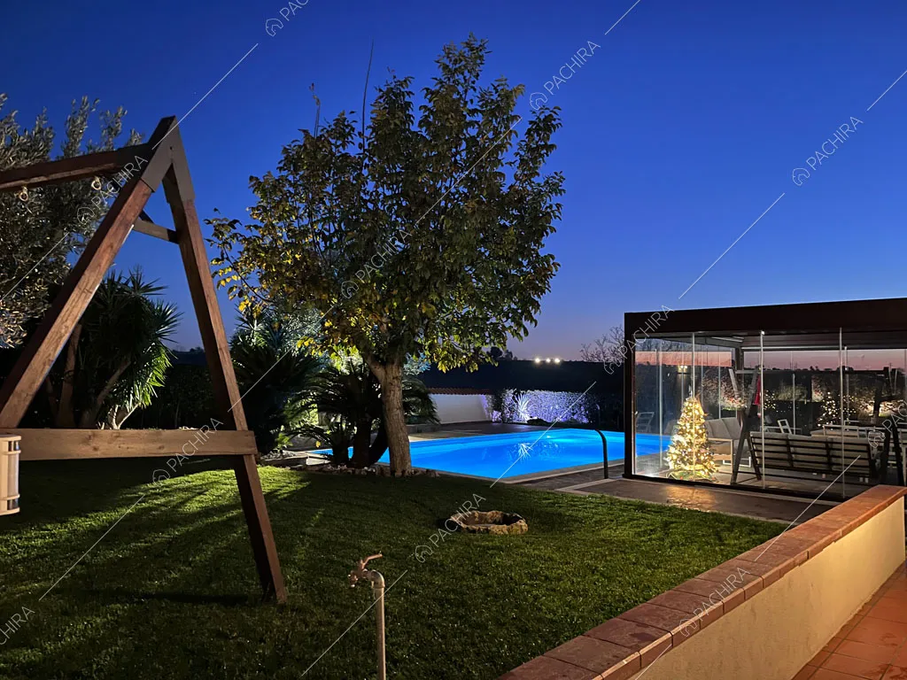 Giardino della villa Altun, location in stile contemporaneo a Roma