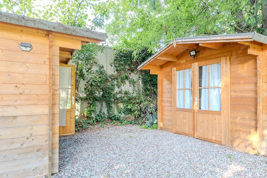 Esterni della villa Rainier, location in stile liberty a Milano