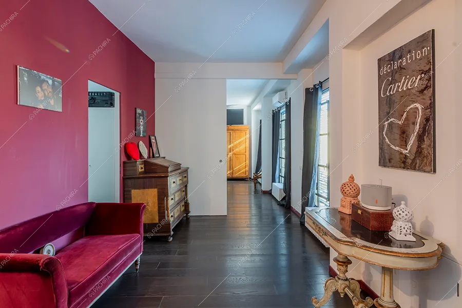 Corridoio del loft Piave, location in stile moderno a Milano