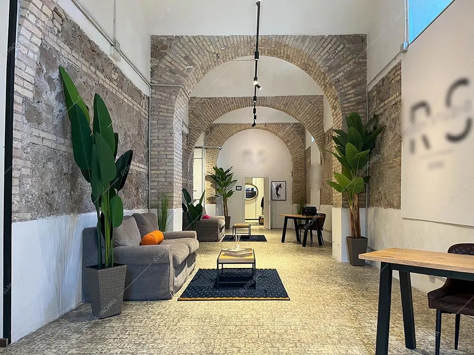 Sala del teatro di posa Erebus, location in stile contemporaneo a Roma