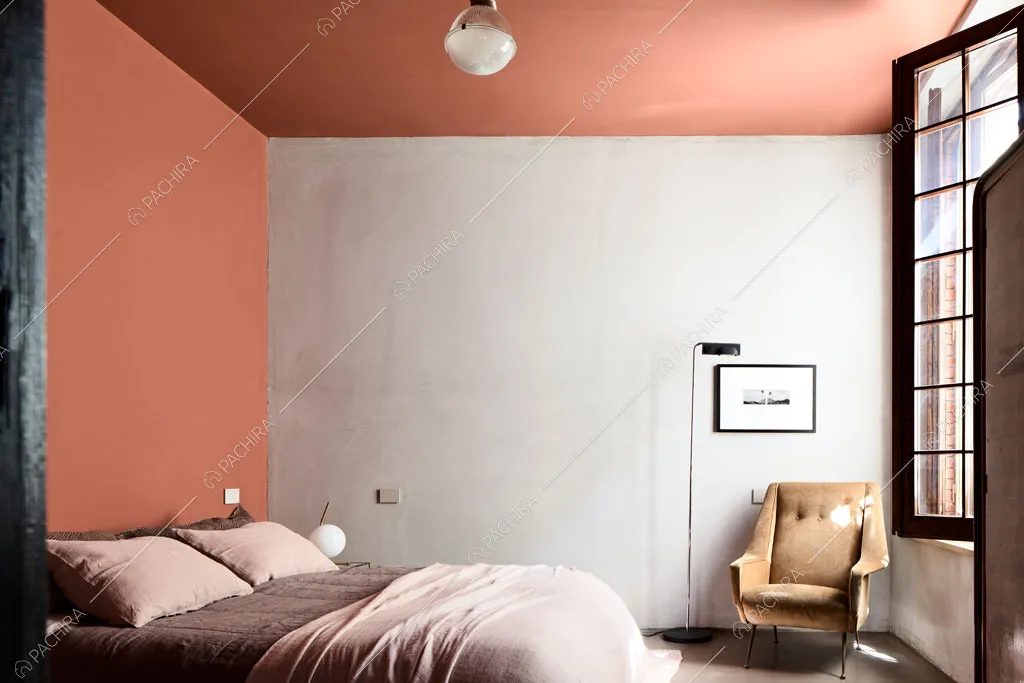 Camera da letto del loft Reno, location in stile contemporaneo a Reggio Emilia