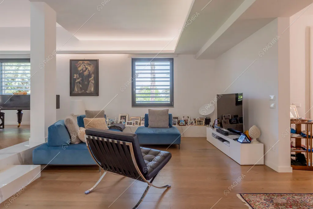 Sala della villa Orinoco, location in stile contemporaneo a Roma
