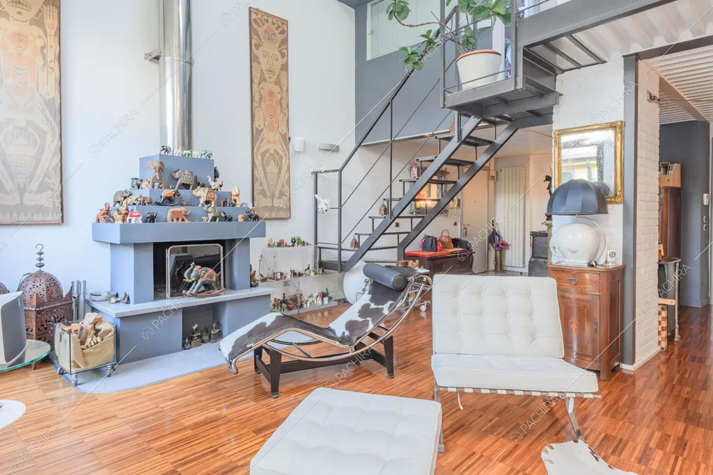 Sala del loft Cascarilla, location in stile moderno a Milano