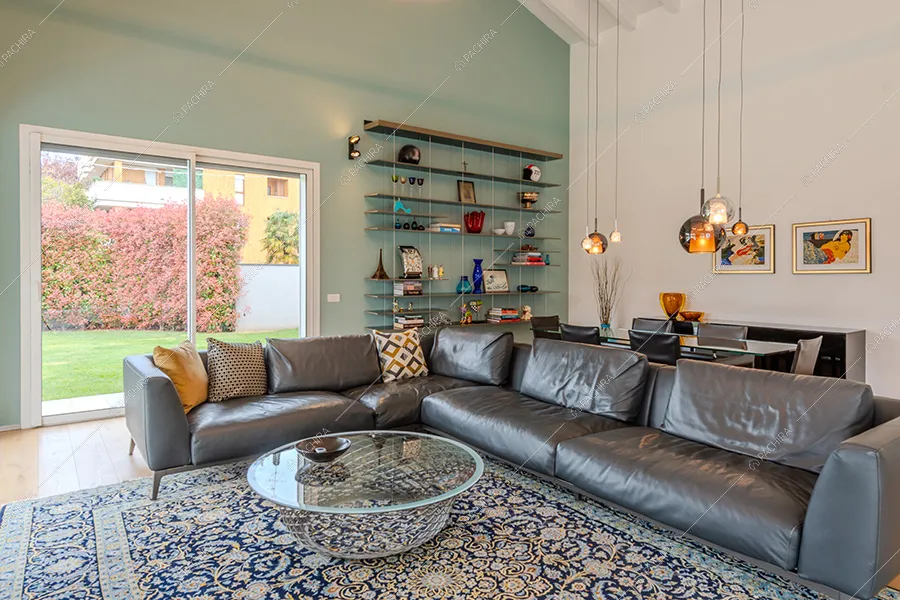 Sala della villa Daintree, location in stile moderno a Varese
