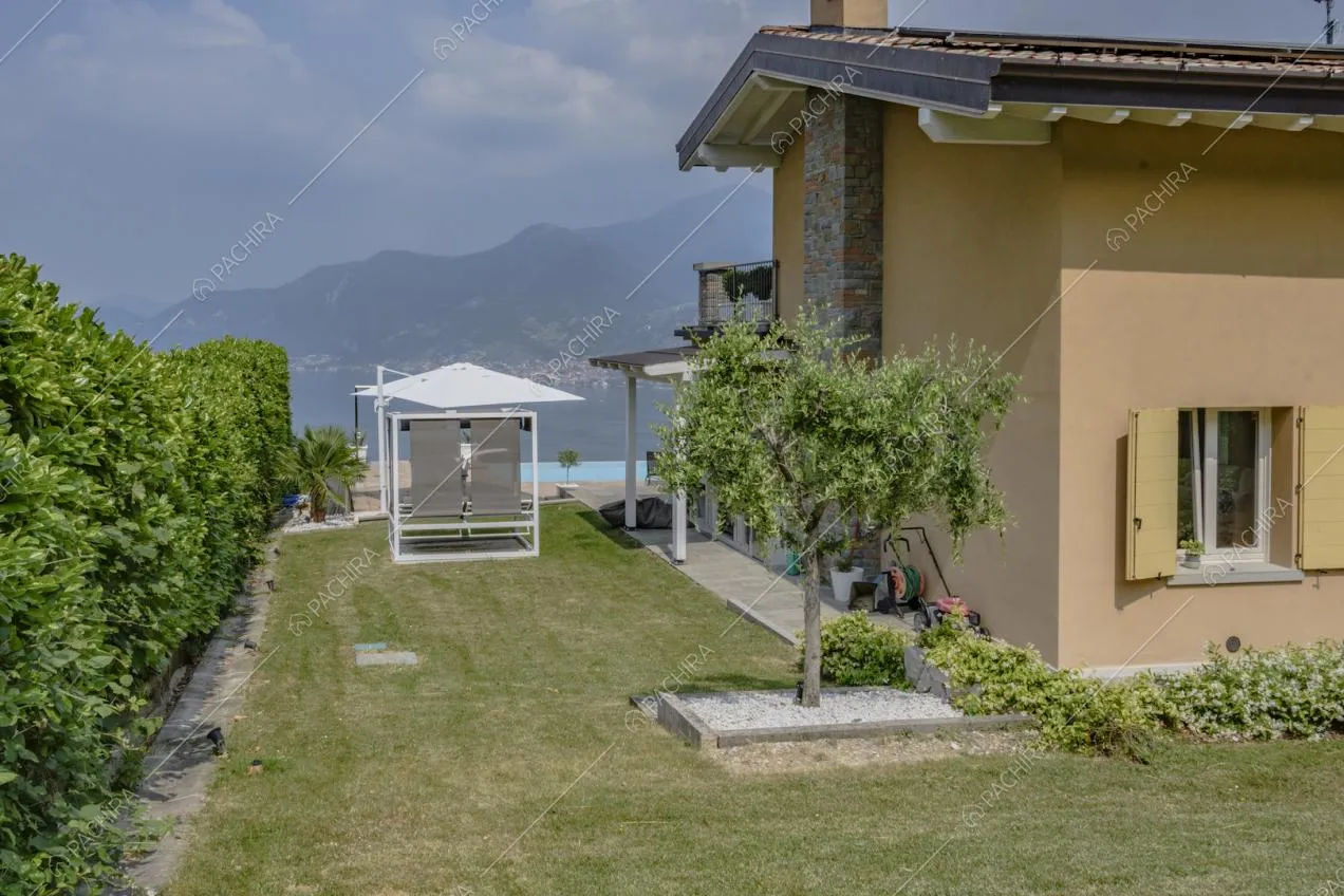 Alberi e fiori nel giardino intorno alla location