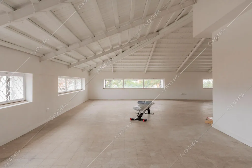 Luminosa stanza della villa Murray, location in stile contemporaneo a Roma