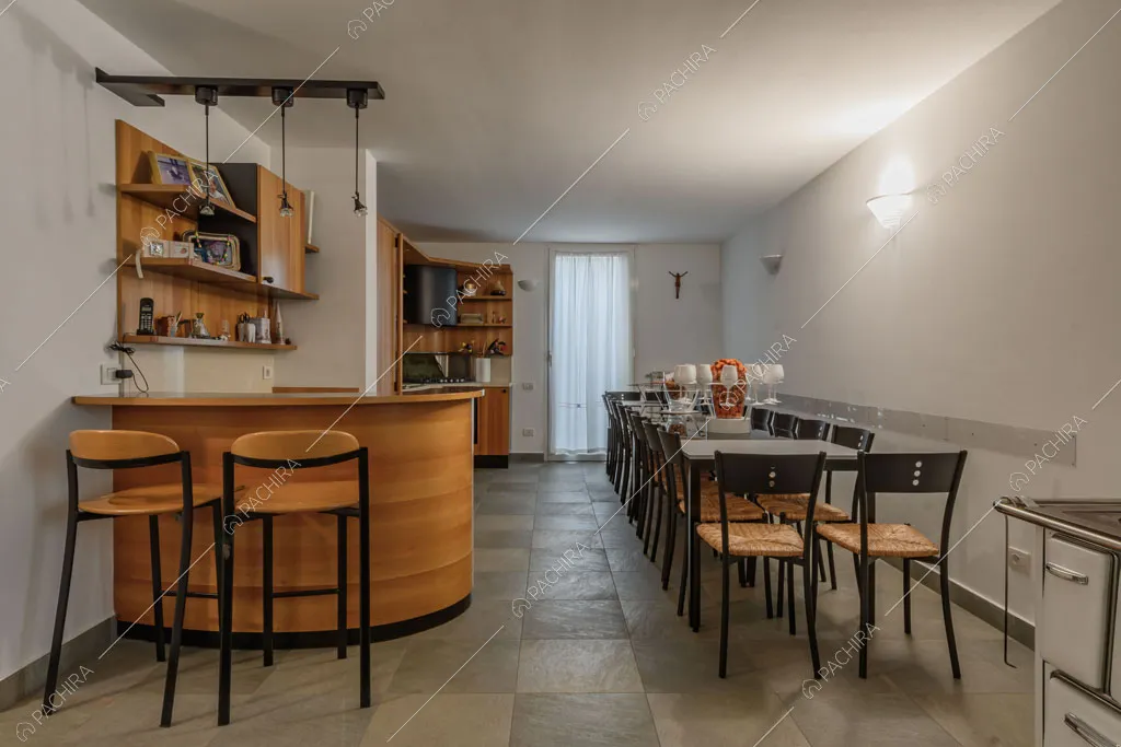 Cucina della villa Lilium, location in stile moderno in Provincia di Milano