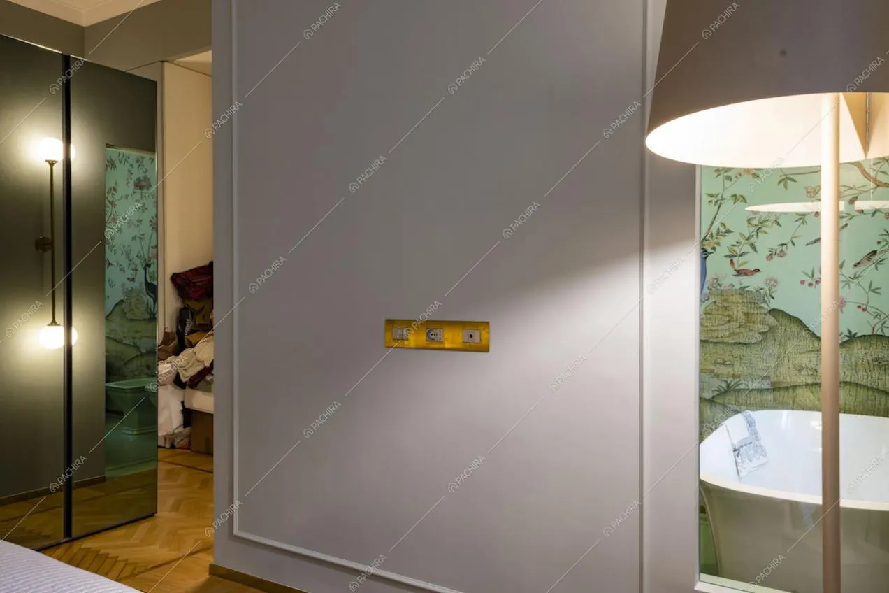 Boiserie e carta da parati