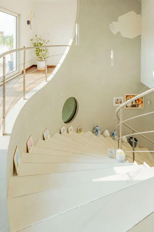 Scale della villa Ararat, location in stile classico a Milano