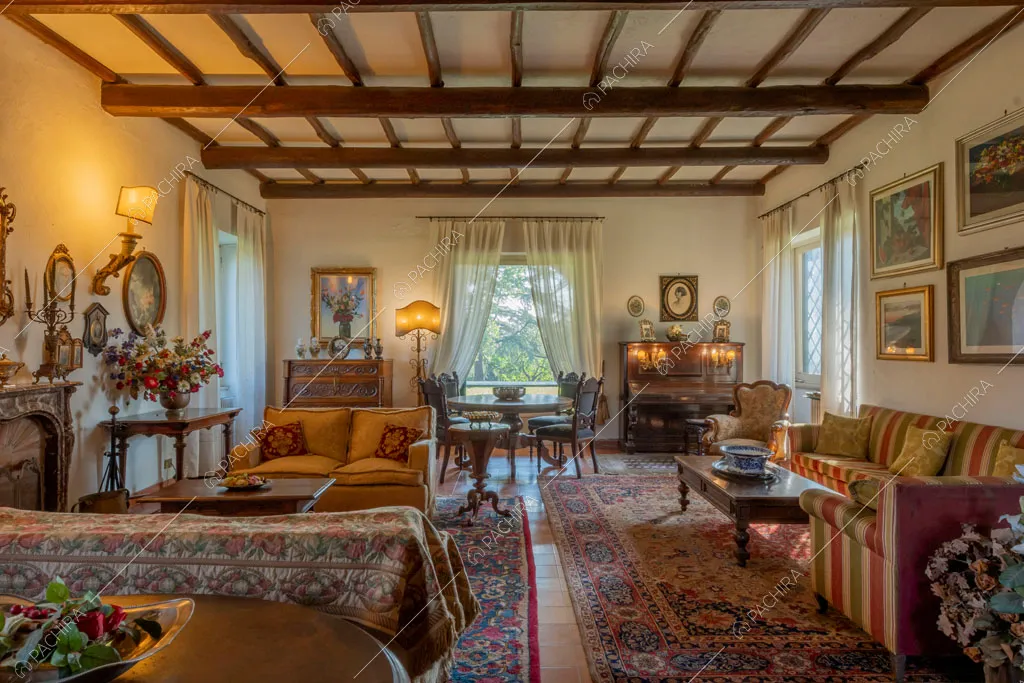 Sala della dimora storica Logan, location in stile classico a Roma