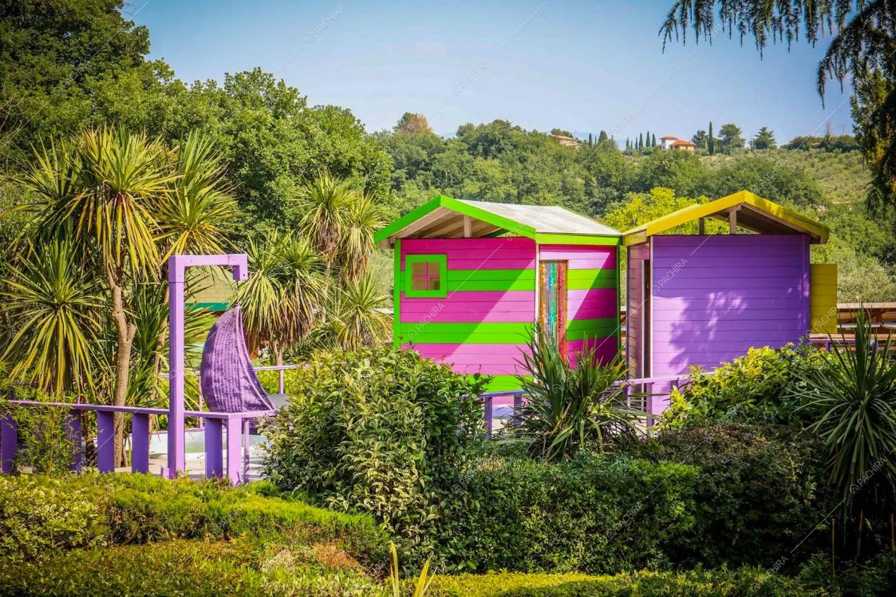 Esterni dell'hotel Aegirine, location in stile eclettico a Rieti