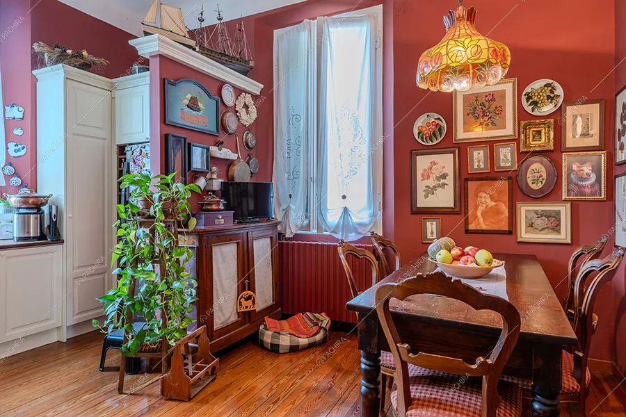 Cucina della villa Rame, location in stile classico a Milano