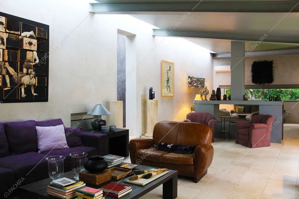 Sala della villa Giba, location in stile moderno a Latina